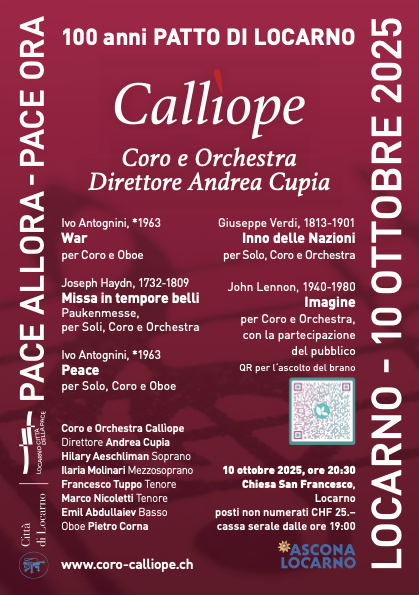 Pace allora - Pace ora